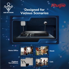 Ruijie RG-ES118GS-P-L, 18-Port 10/100/1000 Mbps Unmanaged PoE Switch