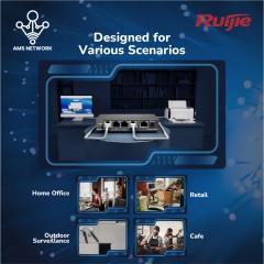 Ruijie RG-ES105GD, 5-port 10/100/1000Mbps Unmanaged Switch