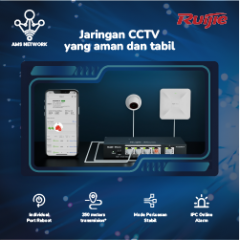 Ruijie RG-ES208GC, 8-Port Gigabit Smart Cloud Mananged Switch